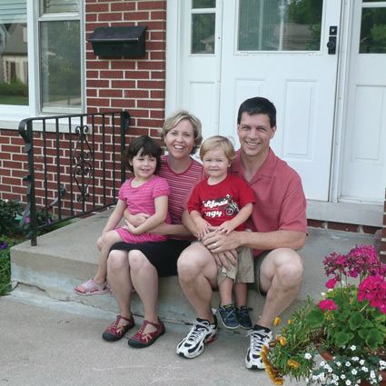 
Laura and Ray Stukel love their new home, but they want to make sure it's healthy for their family, which includes 4-year-old Kate and 2-year-old Mark.
